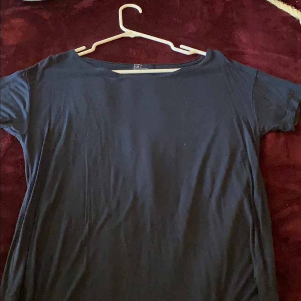 navy short sleeve